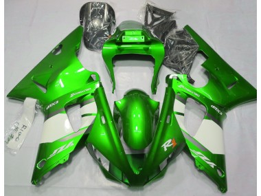 00-01 Verde Elettrico & Bianco R1 Carena Moto