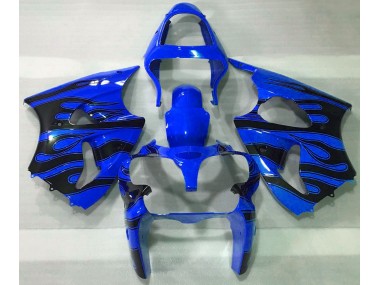 00-02 Blu & Nero Fiamma ZX6R Carena Moto