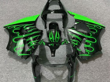 00-02 Nero Lucido & Verde Fiamma ZX6R Carena Moto