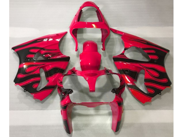 00-02 Rosso & Nero Fiamma ZX6R Carena Moto