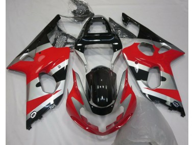 00-02 Stile Rosso Argento OEM GSXR 1000 Carena Moto