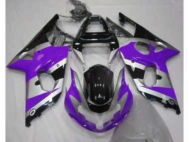 00-02 Stile Viola Argento OEM GSXR 1000 Carena Moto