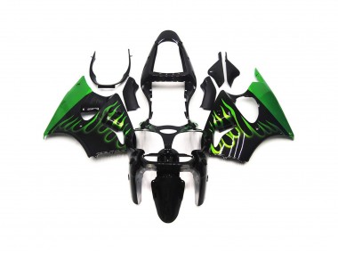 00-02 Verde Lucido Fiamma Tinta Unita ZX6R Carena Moto