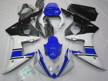 03-04 Bianco Lucido & Blu R6 Carena Moto