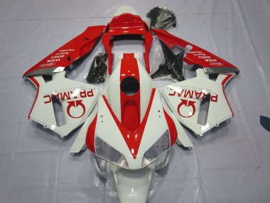 03-04 Bianco & Rosso Pramac CBR600RR Carena Moto