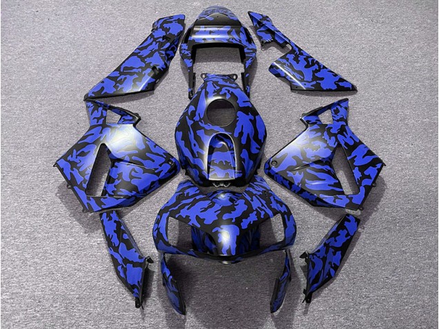 03-04 Blu Mimetico CBR600RR Carena Moto 03-04 Blu Mimetico CBR600RR Carena Moto