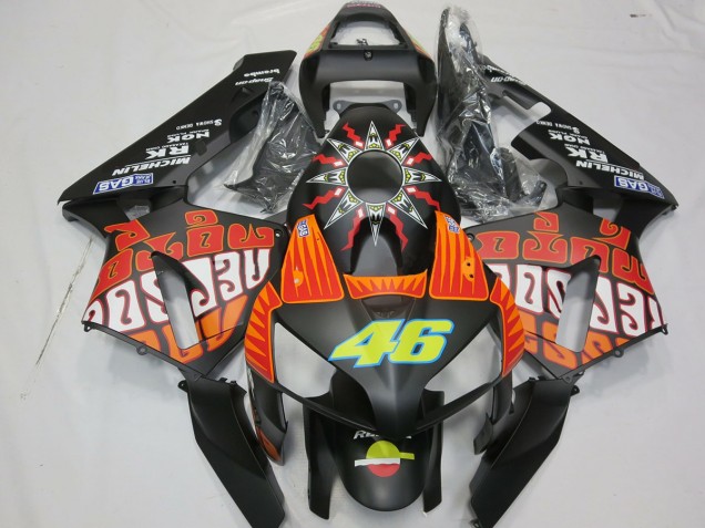 03-04 Design Opaco Rossi CBR600RR Carena Moto 03-04 Design Opaco Rossi CBR600RR Carena Moto