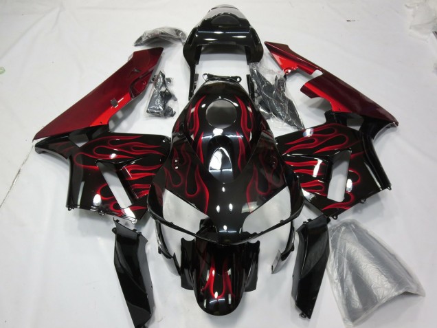 03-04 Flamme Rouge CBR600RR Carena Moto 03-04 Flamme Rouge CBR600RR Carena Moto