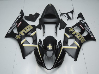 03-04 Nero Opaco Rizla GSXR 1000 Carena Moto