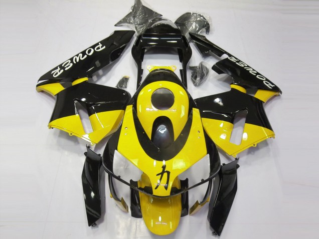 03-04 Potenza Gialla Lucida CBR600RR Carena Moto 03-04 Potenza Gialla Lucida CBR600RR Carena Moto