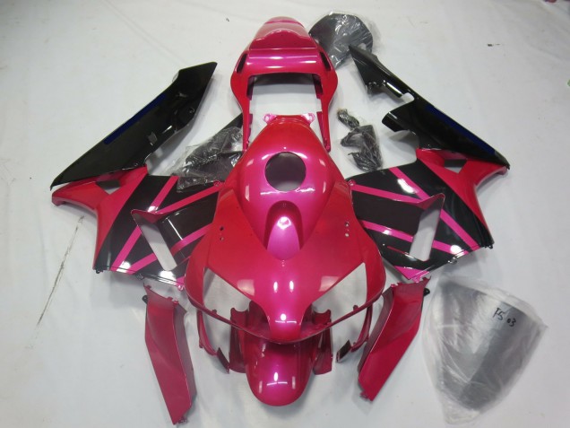03-04 Rosa & Nero CBR600RR Carena Moto 03-04 Rosa & Nero CBR600RR Carena Moto