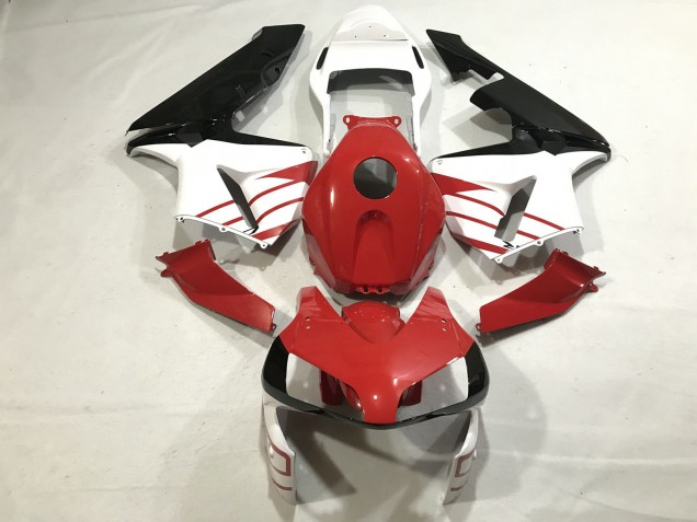 03-04 Rosso Lucido/Bianco Opaco CBR600RR Carena Moto 03-04 Rosso Lucido/Bianco Opaco CBR600RR Carena Moto