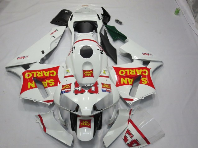03-04 San Carlo 58 CBR600RR Carena Moto 03-04 San Carlo 58 CBR600RR Carena Moto