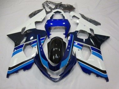 04-05 Azzurro Bianco & Nero GSXR 600-750 Carena Moto