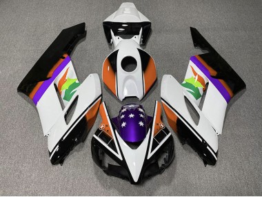 04-05 Bandiera Arancione & Viola CBR1000RR Carena Moto
