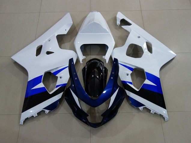 04-05 Bianco Lucido & Blu Intenso GSXR 600-750 Carena Moto 04-05 Bianco Lucido & Blu Intenso GSXR 600-750 Carena Moto