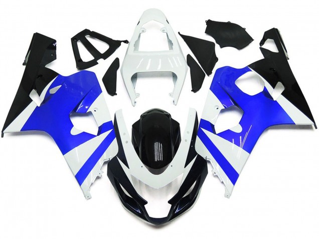04-05 Bianco Lucido & Blu Lucido GSXR 600-750 Carena Moto