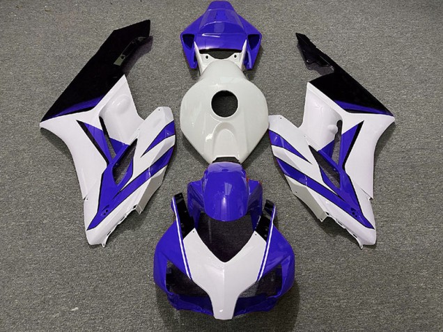 04-05 Blu Scuro Bianco & Nero Lucido CBR1000RR Carena Moto 04-05 Blu Scuro Bianco & Nero Lucido CBR1000RR Carena Moto