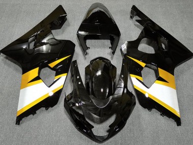 04-05 Nero Lucido & Giallo GSXR 600-750 Carena Moto