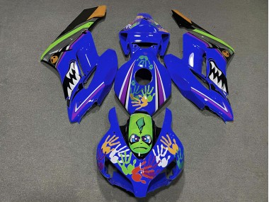 04-05 Squalo Blu Scuro CBR1000RR Carena Moto