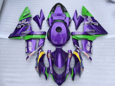 04-05 Stella Verde Viola ZX10R Carena Moto