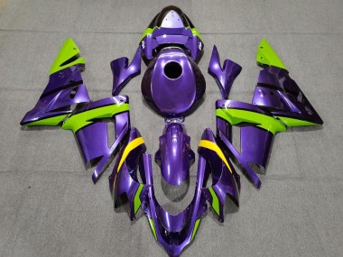 04-05 Viola Verde & Giallo ZX10R Carena Moto