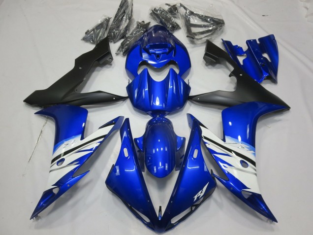 04-06 Nero Blu & Bianco R1 Carena Moto 04-06 Nero Blu & Bianco R1 Carena Moto