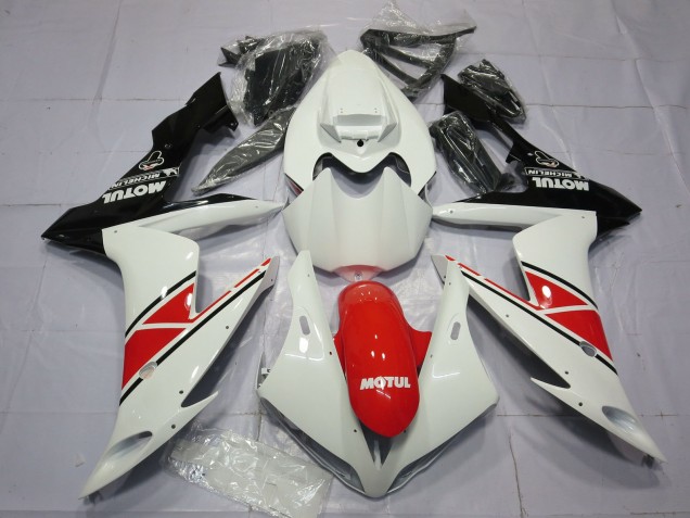04-06 OEM Stile Rosso & Bianco R1 Carena Moto 04-06 OEM Stile Rosso & Bianco R1 Carena Moto