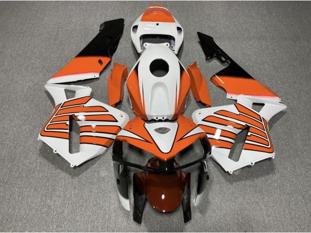 05-06 Ali Arancioni & Bianche CBR600RR Carena Moto