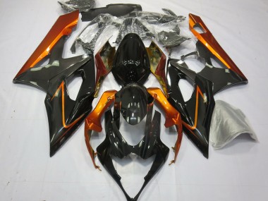 05-06 Arancione Bruciato & Nero GSXR 1000 Carena Moto