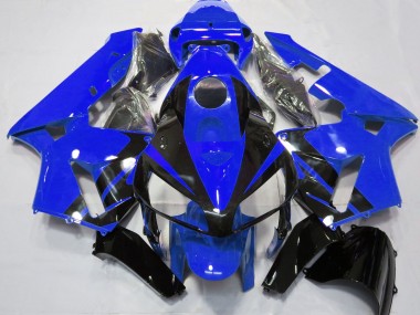 05-06 Design Blu Lucido & Nero CBR600RR Carena Moto