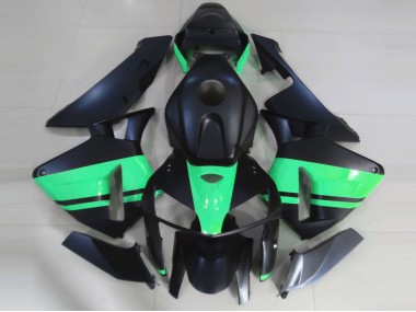 05-06 Nero Opaco & Verde Speciale CBR600RR Carena Moto
