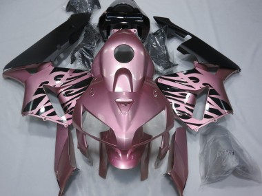 05-06 Rose Rose Flamme CBR600RR Carena Moto