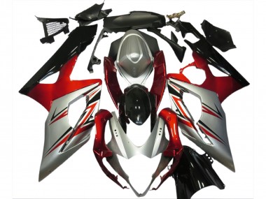 05-06 Rosso & Argento GSXR 1000 Carena Moto