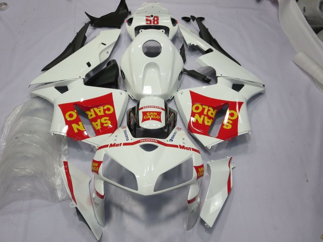 05-06 San Carlo 58 CBR600RR Carena Moto 05-06 San Carlo 58 CBR600RR Carena Moto
