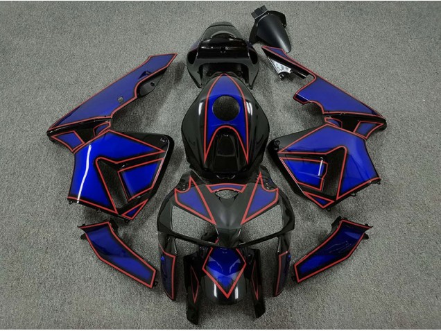05-06 Tartaruga Blu & Rossa CBR600RR Carena Moto 05-06 Tartaruga Blu & Rossa CBR600RR Carena Moto
