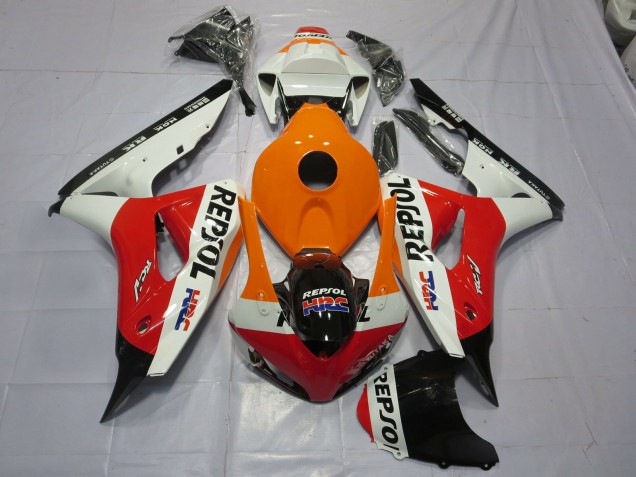 06-07 Arancione Repsol CBR1000RR Carena Moto 06-07 Arancione Repsol CBR1000RR Carena Moto