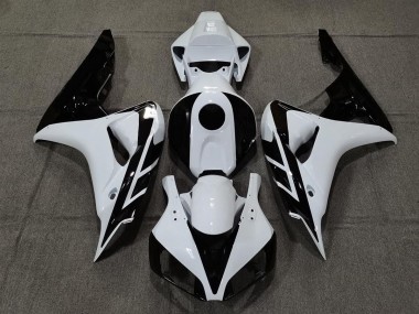 06-07 Bianco Lucido & Nero CBR1000RR Carena Moto