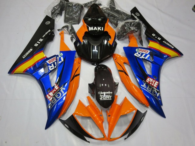 06-07 Blu Arancione R6 Carena Moto 06-07 Blu Arancione R6 Carena Moto