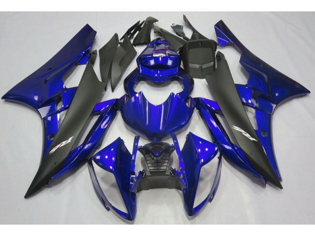 06-07 Blu Metallizzato & Nero R6 Carena Moto 06-07 Blu Metallizzato & Nero R6 Carena Moto