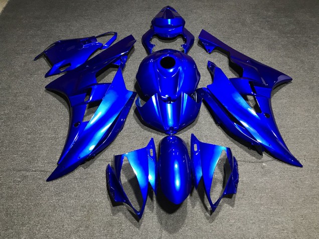 06-07 Blu Metallizzato Tinta Unita R6 Carena Moto 06-07 Blu Metallizzato Tinta Unita R6 Carena Moto