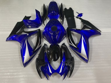 06-07 Blu Nero & Bianco Speciale GSXR 600-750 Carena Moto