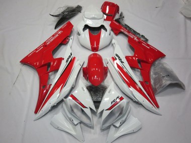 06-07 Design In Stile Bianco Rosso R6 Carena Moto