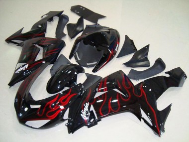 06-07 Flamme Rouge ZX10R Carena Moto