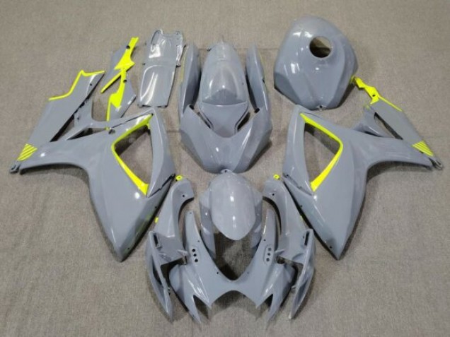 06-07 Nardo / Haute Visibilité Jaune GSXR 600-750 Carena Moto 06-07 Nardo / Haute Visibilité Jaune GSXR 600-750 Carena Moto