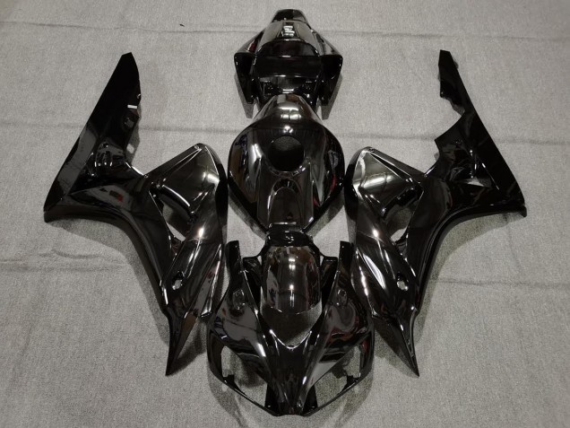 06-07 Nero Lucido Semplice CBR1000RR Carena Moto 06-07 Nero Lucido Semplice CBR1000RR Carena Moto