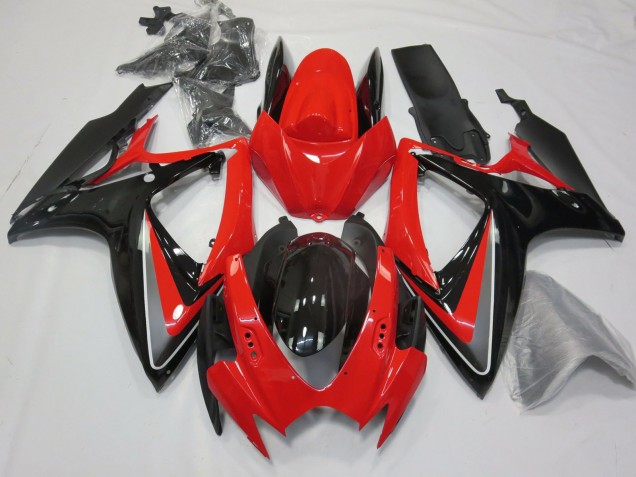 06-07 OEM Stile Rosso GSXR 600-750 Carena Moto 06-07 OEM Stile Rosso GSXR 600-750 Carena Moto