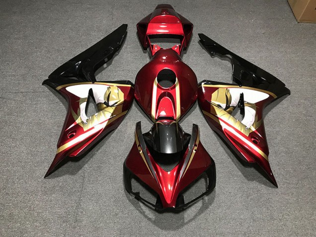 06-07 Rosso Intenso & Oro CBR1000RR Carena Moto 06-07 Rosso Intenso & Oro CBR1000RR Carena Moto