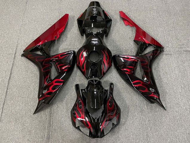 06-07 Rosso Lucido Fiamma CBR1000RR Carena Moto 06-07 Rosso Lucido Fiamma CBR1000RR Carena Moto