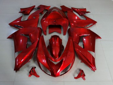 06-07 Rosso Profondo Lucido ZX10R Carena Moto